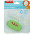 Fisher-Price Silicone Finger Brush with Case Green (1016411)